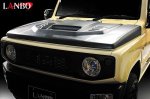 画像2: LANBO エアロボンネット[JIMNY　JB64W/74W] (2)