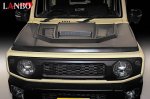 画像1: LANBO エアロボンネット[JIMNY　JB64W/74W] (1)